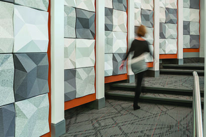 ecoustic Matrix wall for HGTC Institute