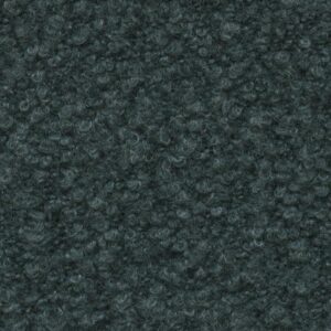 dark green boucle textured upholstery textile