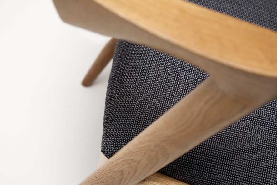 Tonic textile upholstered on chair detail shot