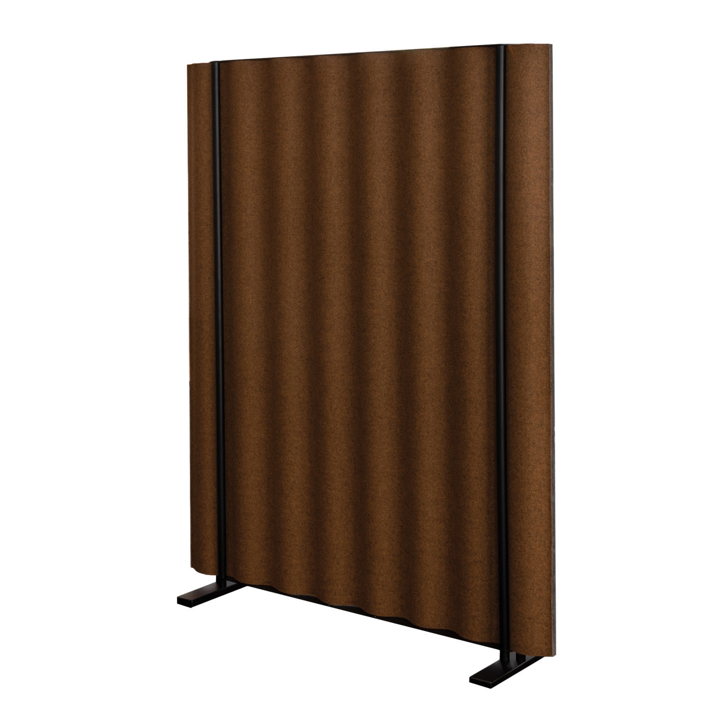 rusty brown Scala acoustic floor screen