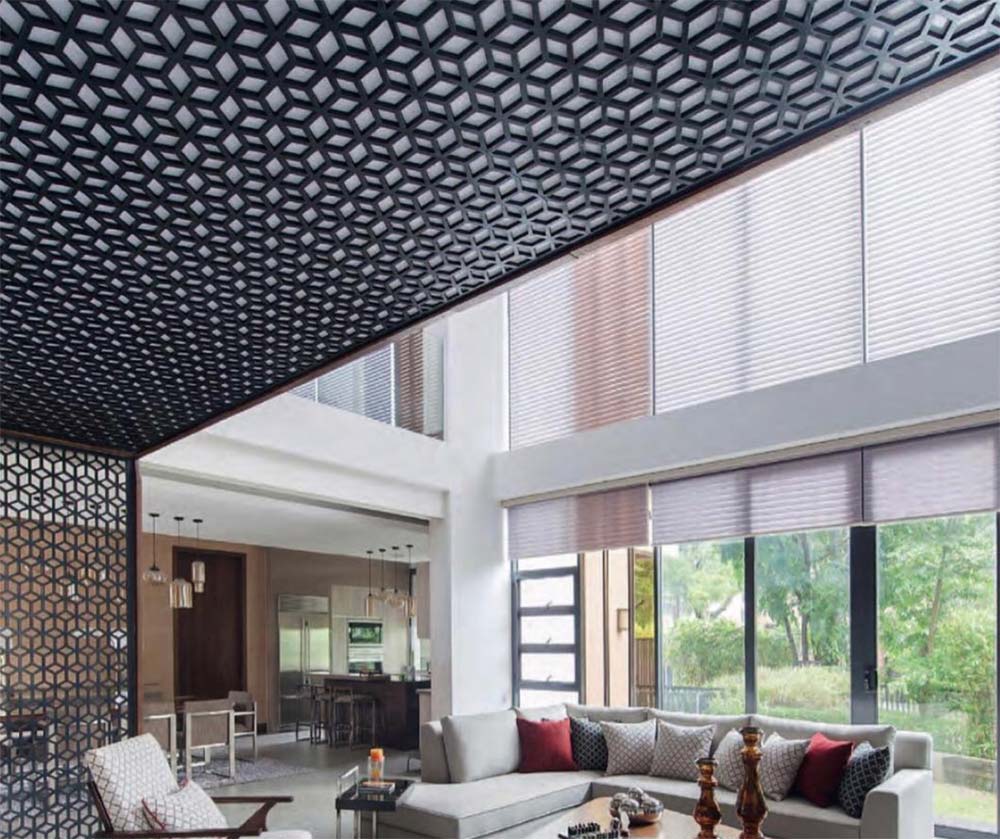 Open Space 3D Living Room Ceiling