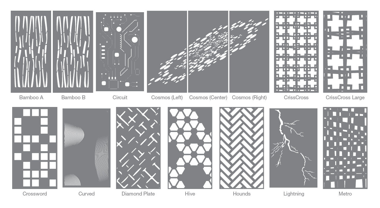 patterns of screentrak