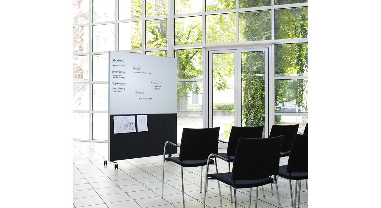 alumi combi screen large window conference room