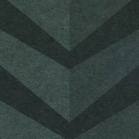 detail of dark green felt faced acoustic tile with chevron pattern