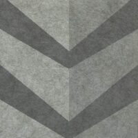 detail of neutral felt faced acoustic tile with chevron pattern